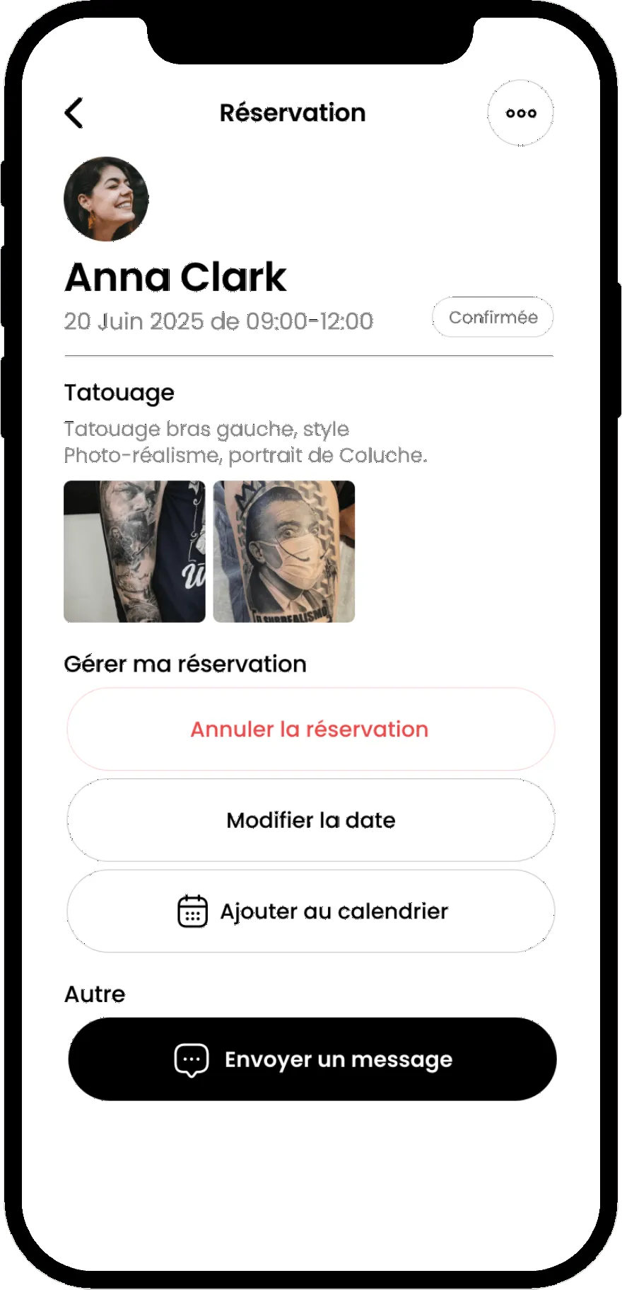 Gestion des réservations